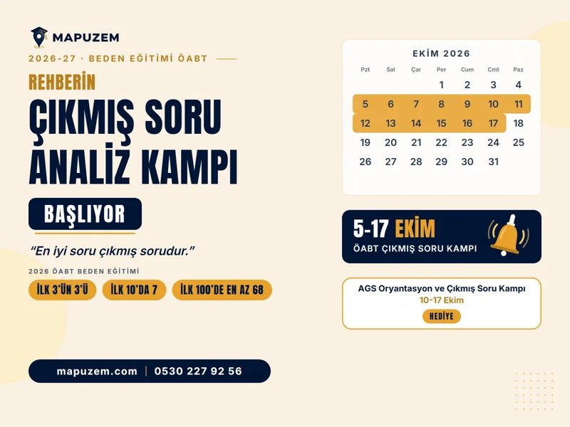 Rehberin Çıkmış Soru Analiz Kampı