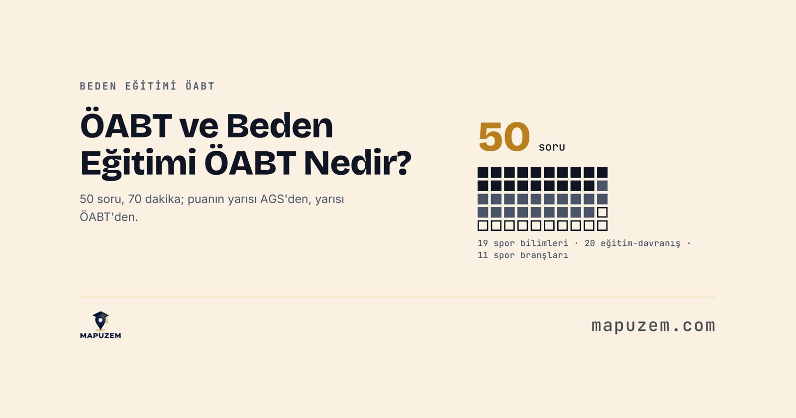 ÖABT ve Beden Eğitimi ÖABT Nedir?